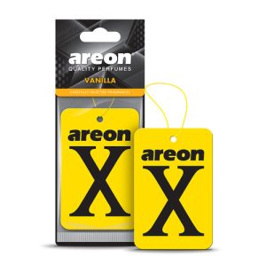 עץ ריח AREON X - בניחוח Vanilla מכיל 5 יח'
