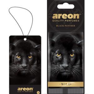 עץ ריח דגם וויילד בניחוח - Wild Black Panther מבית Areon מכיל 5 יח'