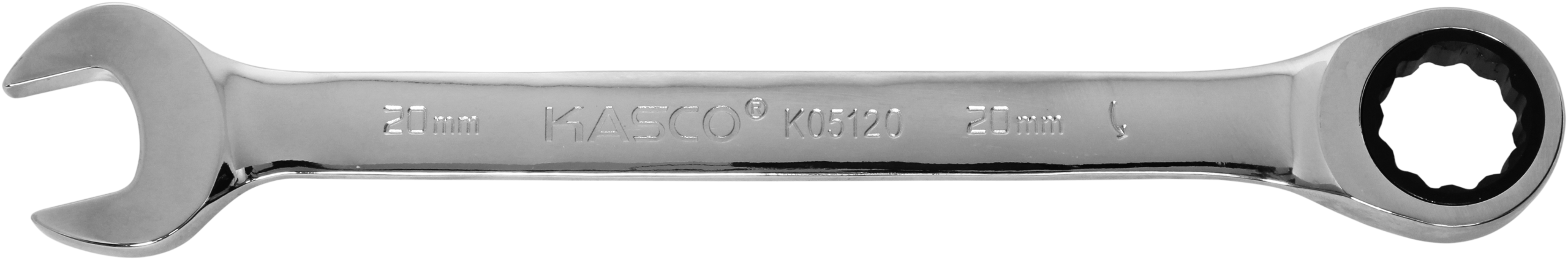 מפתח רינג רצ'ט פתוח 20 מ'מ CR - V