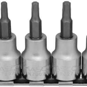 סט 8 בוקסות TORX פס מתכת הינע '3/8