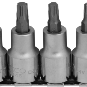 סט 9 בוקסות TORX פס מתכת הינע '1/2