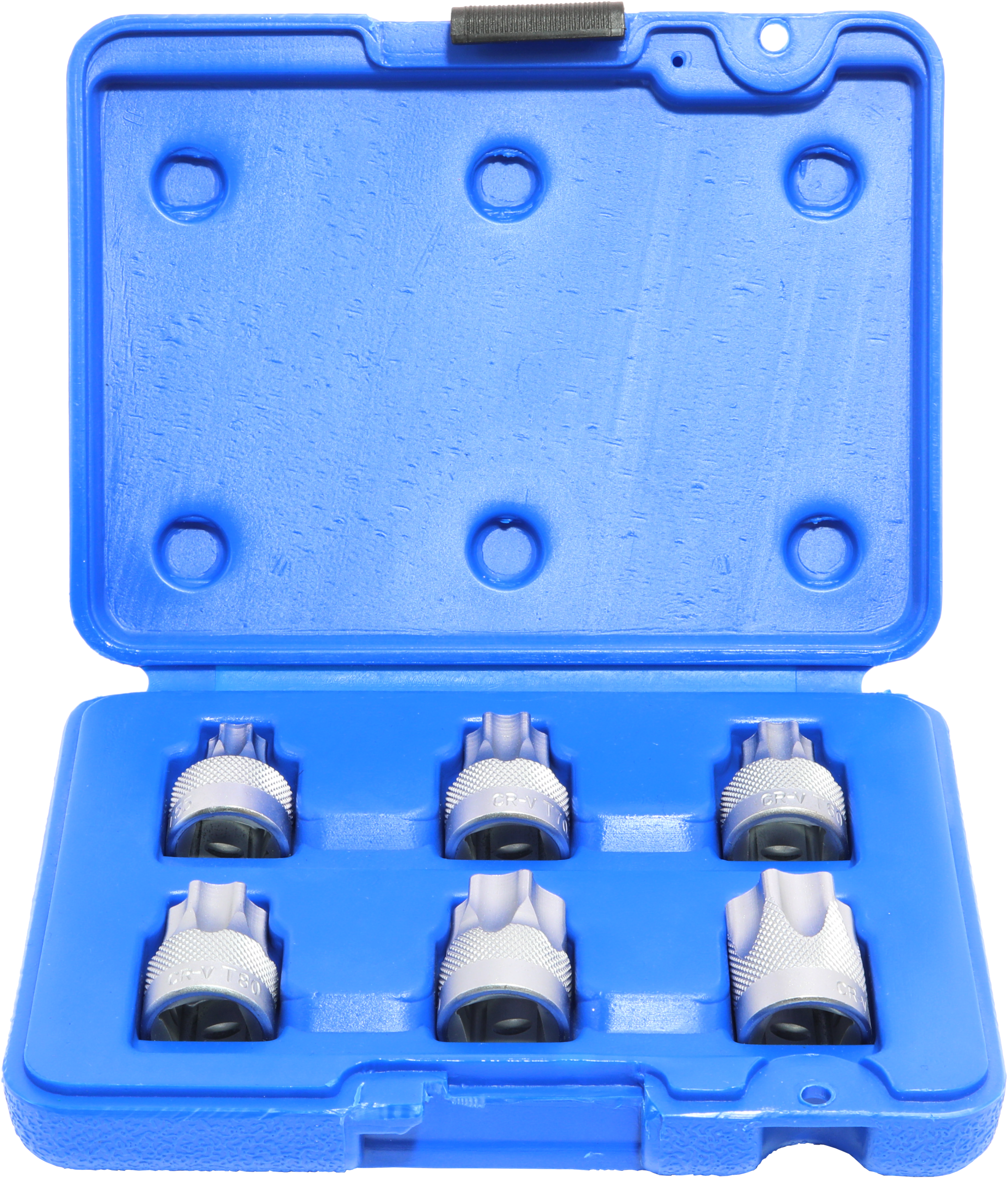 סט 6 בוקסות TORX + חור נמוכות הינע '1/2